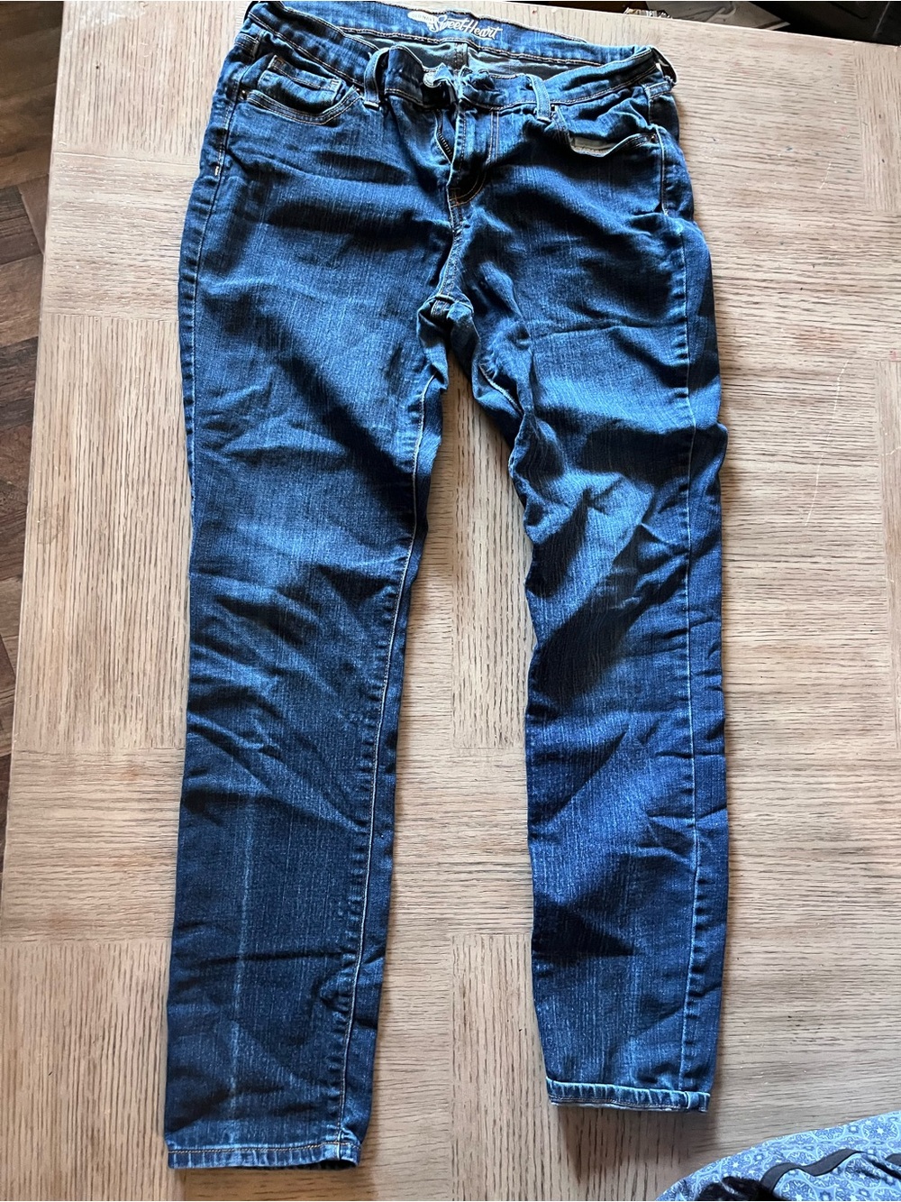 Old Navy The Sweetheart Skinny Jeans Dark Wash Stretch Denim - Size 6 Regular